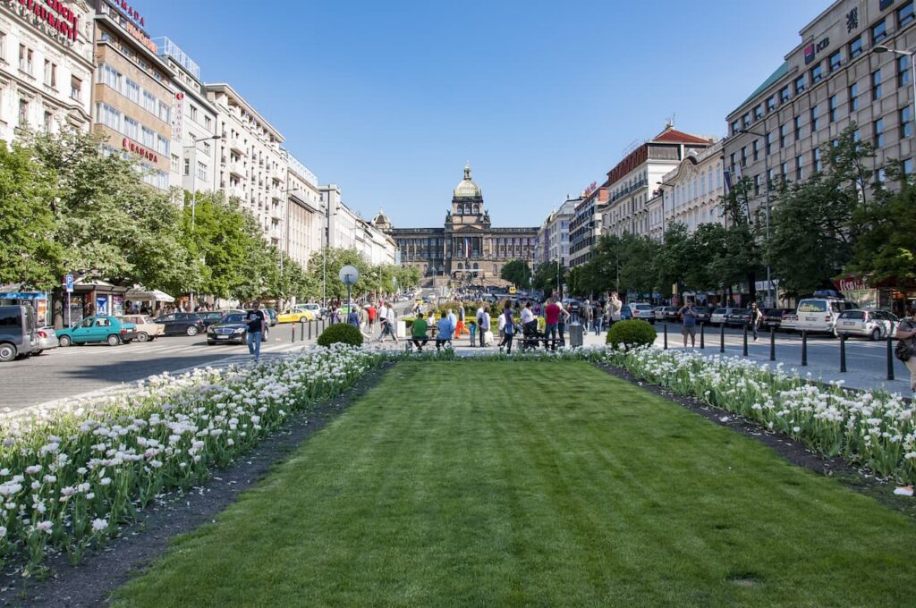 plaza de wenceslao nove mesto praga